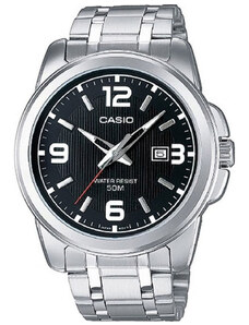 CASIO Standard MTP-1314PD-1AVEF Silver Stainless Steel Bracelet