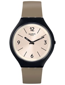 SWATCH Skinsand SVUB101 Brown Leather Strap
