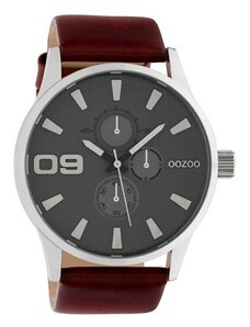 OOZOO Timepieces C10348 Brown Leather Strap