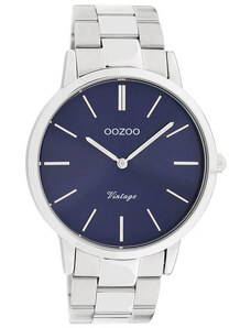 OOZOO Vintage C20020 Silver Stainless Steel Bracelet