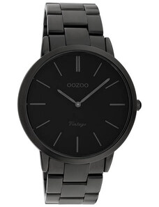 OOZOO Vintage C20025 Black Stainless Steel Bracelet