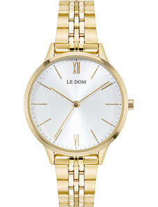 LE DOM Essence LD.1275-6 Gold Stainless Steel Bracelet