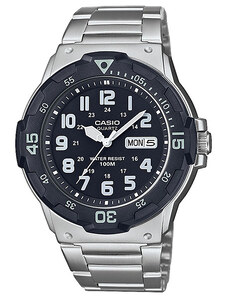 CASIO Collection MRW-200HD-1BVEF Silver Stainless Steel Bracelet