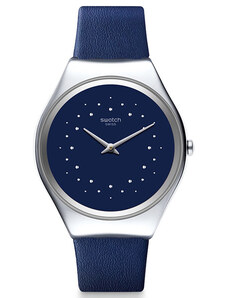 SWATCH Skin Sideral SYXS127 Blue Leather Strap