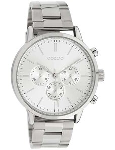 OOZOO Timepieces C10545 Silver Stainless Steel Bracelet