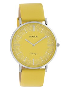OOZOO Vintage C20128 Yellow Leather Strap