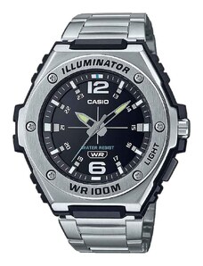 CASIO Collection MWA-100HD-1AVEF Silver Stainless Steel Bracelet