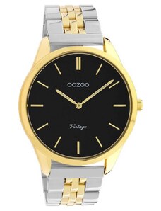 OOZOO Vintage C9890 Two Tone Stainless Steel Bracelet