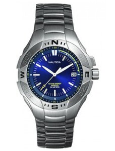 NAUTICA A18502 Silver Stainless Steel Bracelet