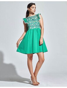 Creative Φόρεμα - κώδ. 1482 - 2 - πράσινο