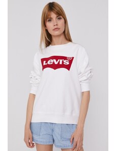 Μπλούζα Levi's γυναικεία, χρώμα: άσπρο
