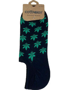 Cotboxer Sneaker Socks – Ανδρικό Σοσόνι Magic Flower CT108 One Size 40-46 Black