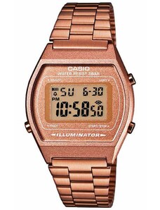 CASIO Vintage B-640WC-5A Rose Gold Stainless Steel Bracelet