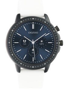OOZOO Smartwatch Q00327 White Rubber Strap