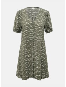 Πράσινο Φόρεμα με Σχέδια και Κουμπιά JDY Staar - Γυναικεία