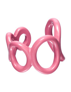 LIKEASTAR Ροζ candy ring