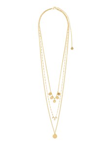 Pilgrim Αλυσίδα 'Carol' χρυσό / διαφανές