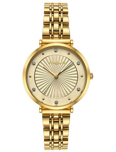 VOGUE New Bliss Crystals - 815342 Gold case with Stainless Steel Bracelet
