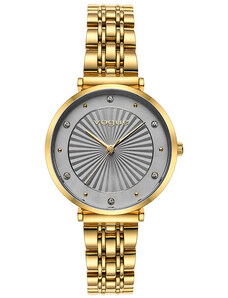 VOGUE New Bliss Crystals - 815343 Gold case with Stainless Steel Bracelet