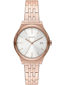 DKNY Parsons - NY2947 Rose Gold case with Stainless Steel Bracelet