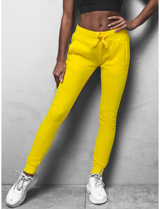 Γυναικείο παντελόνι φόρμας κίτρινο OZONEE JS/CK01Z