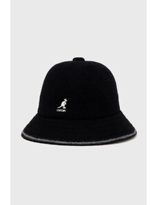 Μάλλινο καπέλο Kangol χρώμα: μαύρο