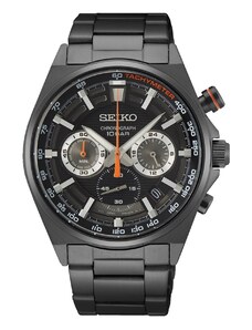 Ρολόι Seiko Conceptual Series Neo Sport χρονογράφος με μαύρο μπρασελέ SSB399P1