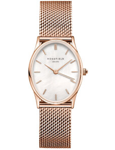 ROSEFIELD The Oval - OWRMR-OV12 Rose Gold case with Stainless Steel Bracelet