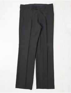 Huxley and Grace Ανδρικό μαύρο υφασμάτινο παντελόνι ρίγες 400999