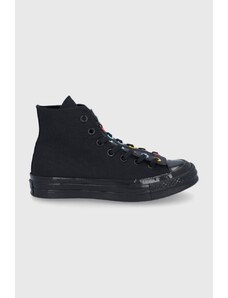 Πάνινα παπούτσια Converse 571430C χρώμα: μαύρο