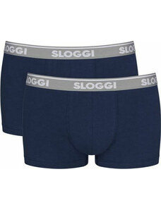 Sloggi ανδρικό boxer x2 everyday essential comfort μπλέ 10201601 1771/hk