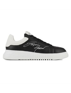 EMPORIO ARMANI Sneakers X4X264XM670 N814 black+off white