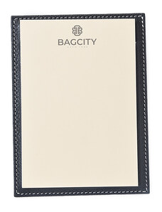 BagCity Βάση Α5 Συνταγολογίου-Μπλόκ-Σημειώσεων σε γκρί δέρμα NOE07GR - 1013-07