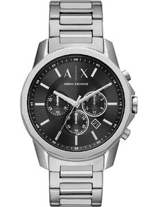 ARMANI EXCHANGE Gents Chronograph - AX1720, Silver case with Stainless Steel Bracelet