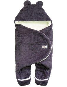Κουβέρτα μπουφάν εξόδου μωβ 0-6 μήνες Owli
