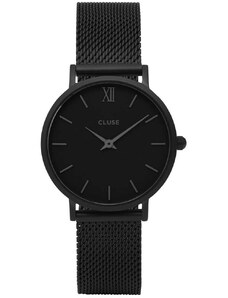 CLUSE Minuit CW0101203012 Black Stainless Steel Bracelet
