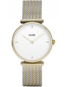 CLUSE Triomphe CW0101208002 Two Tone Stainless Steel Bracelet