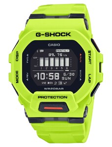 CASIO G-Shock Smartwatch GBD-200-9ER Yellow Rubber Strap