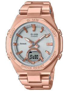 CASIO G-Shock Smartwatch MSG-B100DG-4AER Solar Rose Gold Stainless Steel Bracelet
