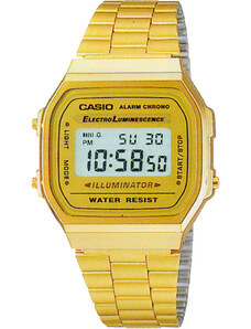 Ανδρικά ρολόγια Casio A 168G-9 Gold
