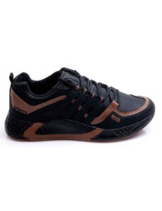 Ανδρικά Sneakers BOKASHOES Μαύρα 024Λ101
