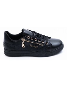 Γυναικεία Sneakers BOKASHOES Μαύρα 024Λ205