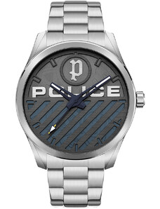 POLICE Grille - PEWJG2121404, Silver case with Stainless Steel Bracelet