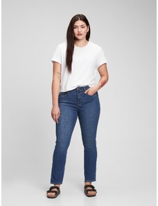 GAP Jeans classic straight high rise Washwell - Γυναικεία