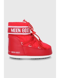 Μπότες χιονιού Moon Boot χρώμα: κόκκινο