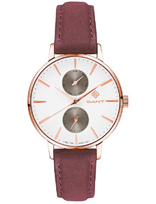 GANT Park Avenue Day-Date G128005 Brown Leather Strap