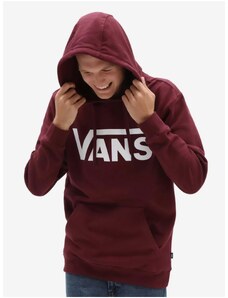 Burgundy men's hooded sweatshirt VANS - Men
