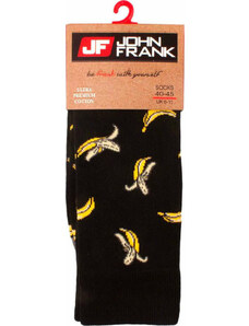 John Frank Ανδρικές Κάλτσες ONE SIZE 40-45 JFLSFUN59 Μαύρο