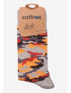 Cotboxer ΚΑΛΤΣΕΣ ΑΝΔΡΙΚΕΣ COTBOX ARMY COLOURFUL CT15A ONE SIZE 40-46