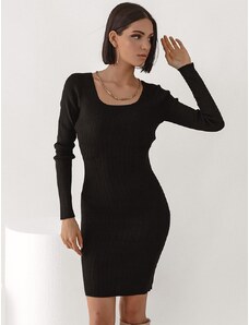 Forebelle Collection Φόρεμα Ριπ Εξώπλατο Μαύρο - Intervention